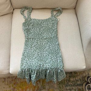 Green Altar'd State Strap Dress